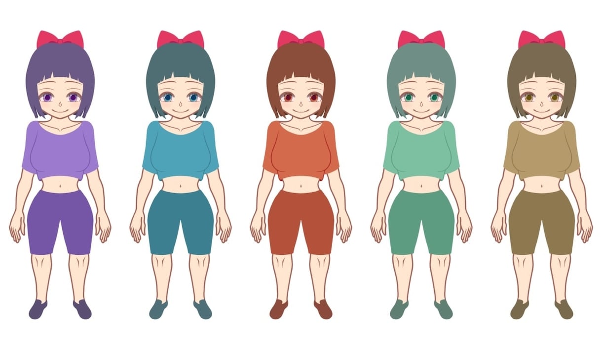 頭の中のちびキャラを描きます あなただけの○頭身のちびキャラを求めて イメージ2
