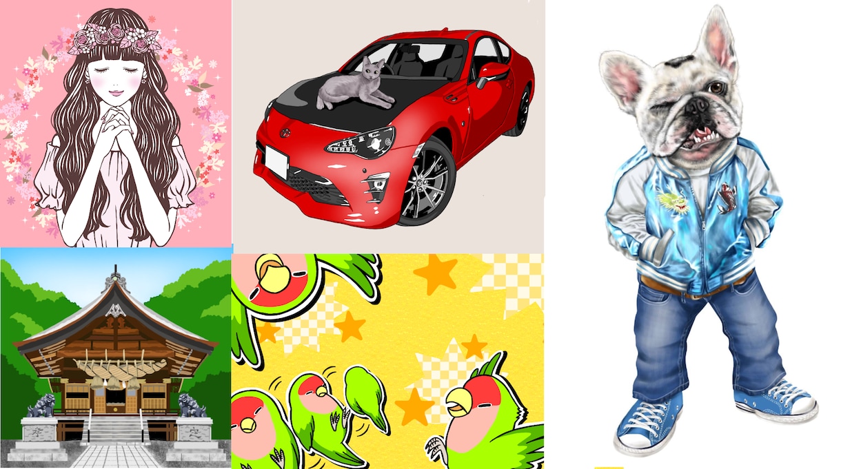 イメージに合わせた色々なイラストお描きします 商用利用OK☆チラシ・パンフ等の挿絵に！ イメージ6