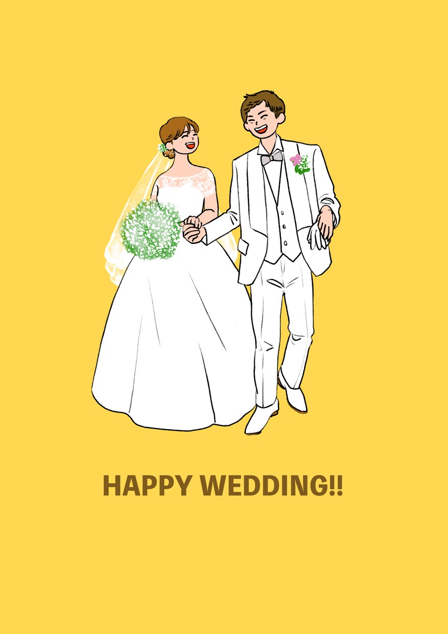 ウェルカムボード、似顔絵、アイコン、挿絵描きます ★結婚式、名刺やwebの挿絵、記念日に★初めての方も大歓迎♪ イメージ3
