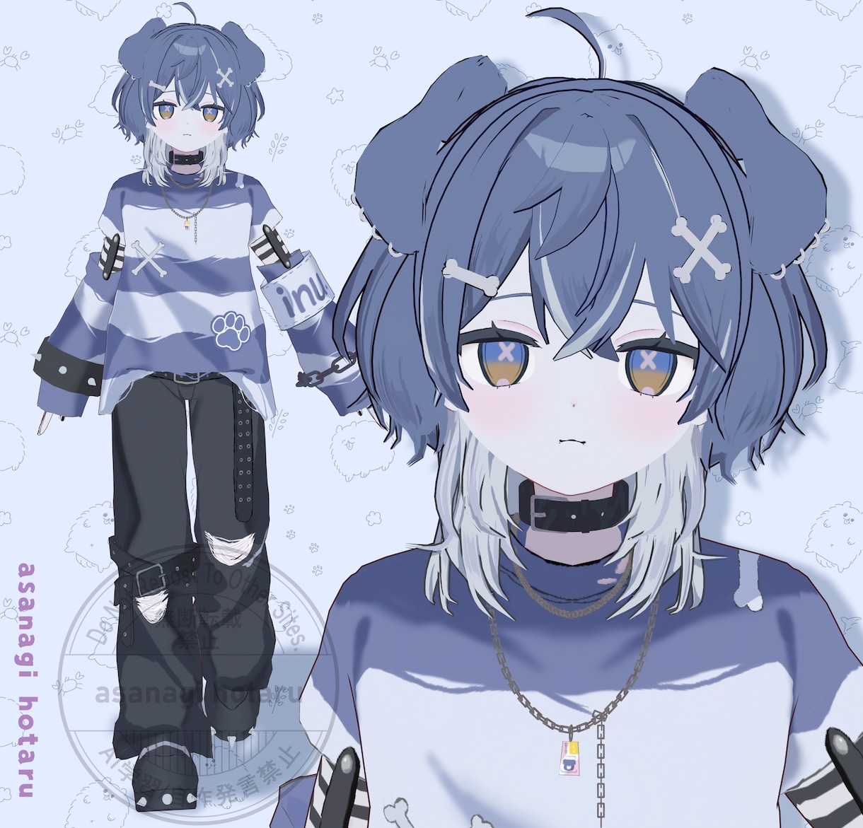再現可！あなただけのオリジナル3Dモデル制作します VRchatで使用可能！VTuber活動やMMDにも！ イメージ4