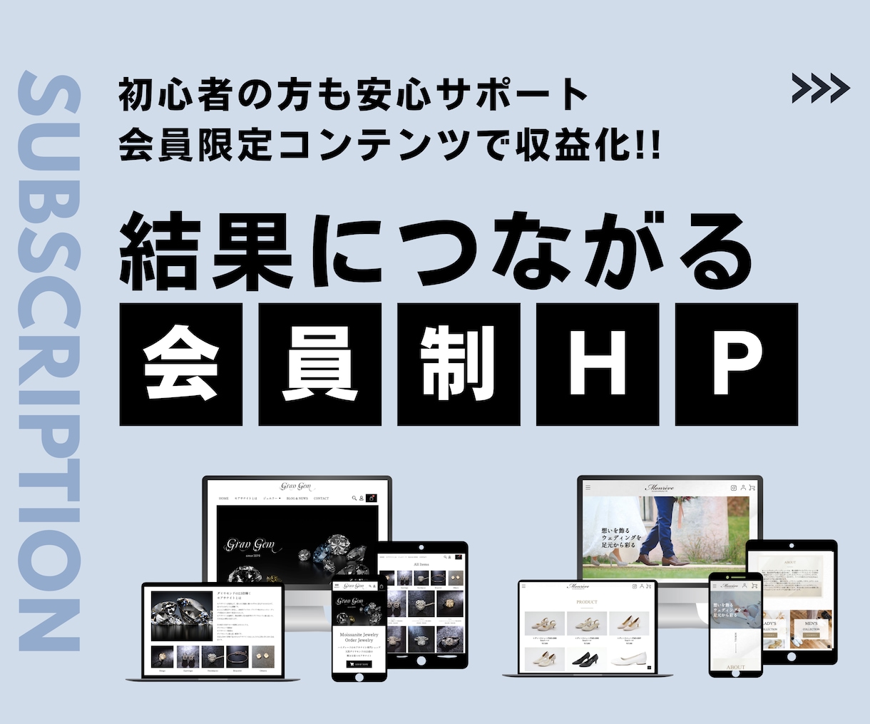 会員限定サイト（オンラインサロン）作成します WordPressで会員制サイト(サブスク)の制作 イメージ1