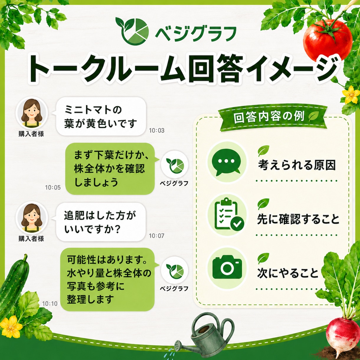 この野菜、今から間に合うか現役農家が判定します 野菜1品目の状況を整理し、次に行う作業を提案します イメージ4