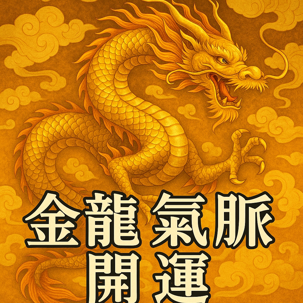 金龍氣脈開運法　黄金龍で富と運命覚醒します 黄金龍脈と氣脈を繋ぎ金運と健康運を同時に開く氣功 イメージ1