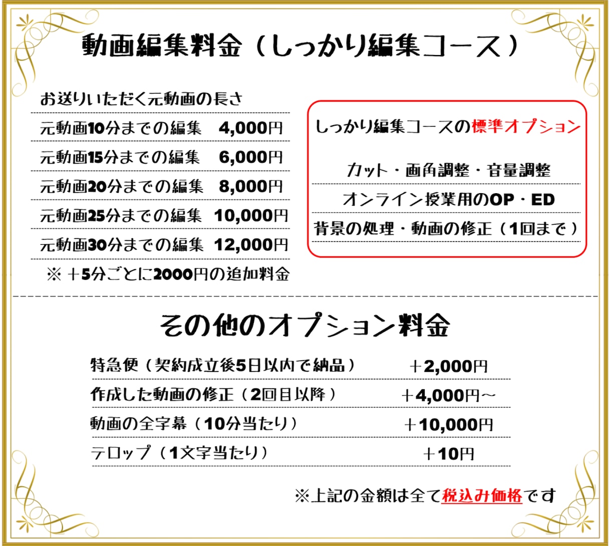 しっかり編集！オンライン授業動画を編集いたします 講師歴15年以上のプロ講師陣による教員目線で編集いたします。 イメージ2