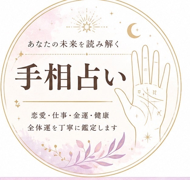 あなたの未来を占います あなただけの人生占い•手相占い イメージ1