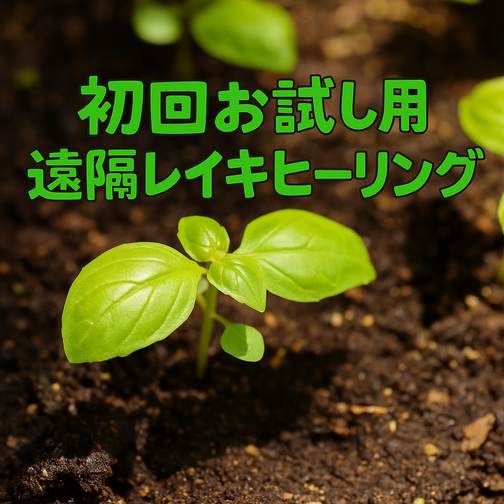 初回お試し☆3日間遠隔レイキヒーリングを行います ヒーリング効果をお手軽に試したい方へ。 イメージ1