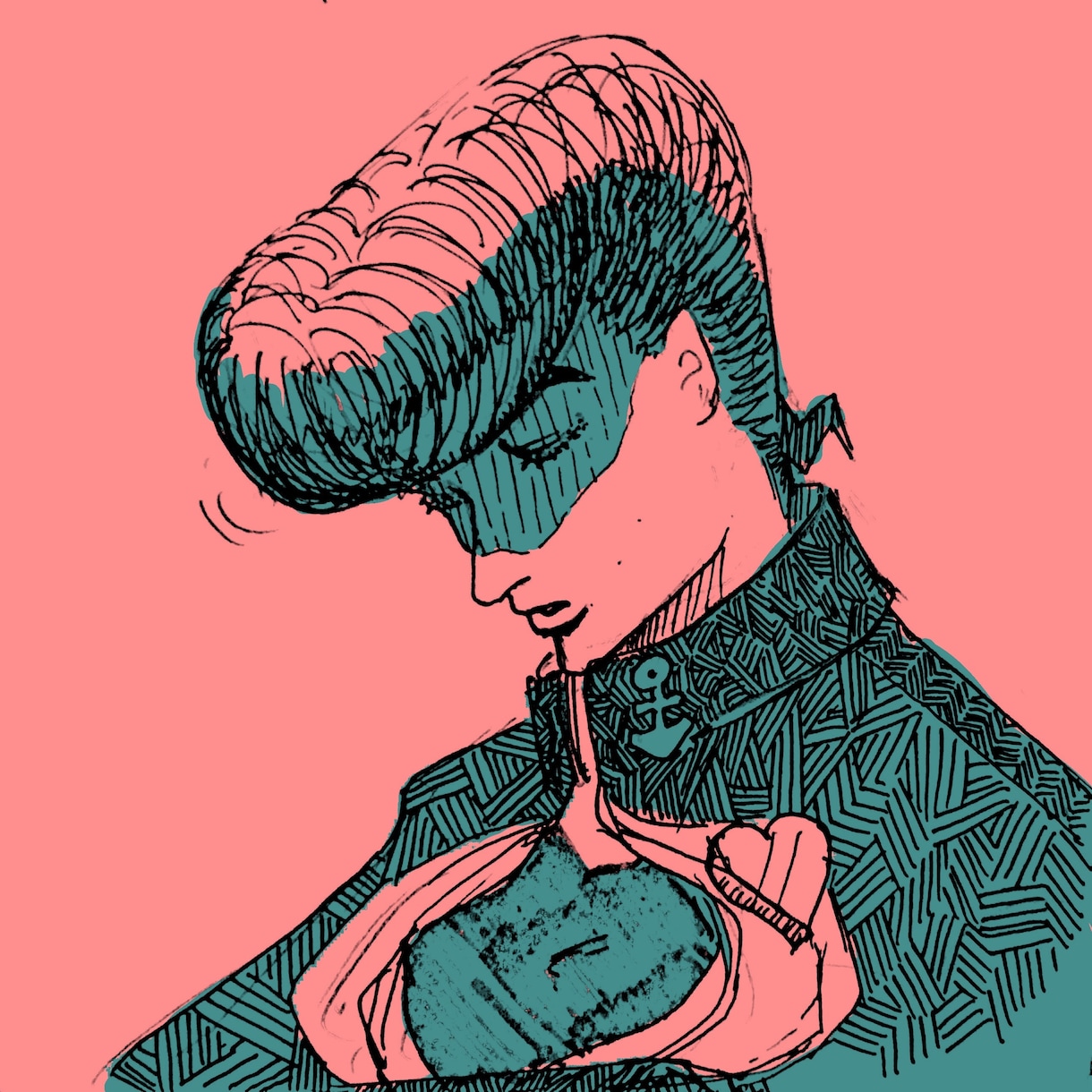 ペンイラストを提供します ラインやツイッターのアイコン・ヘッダー、待ち受け画面に イメージ5