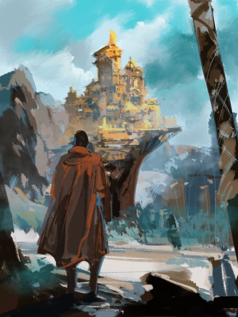 商用可◆ファンタジー風景・背景イラスト制作します ゲームや小説を盛り上げる！美麗なオリジナルイラストを イメージ6