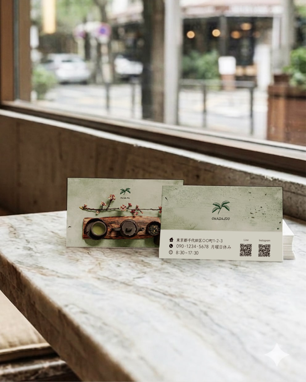 オリジナルショップカードを作ります お店の魅力を載せた特別なショップカードをお作りします。 イメージ10