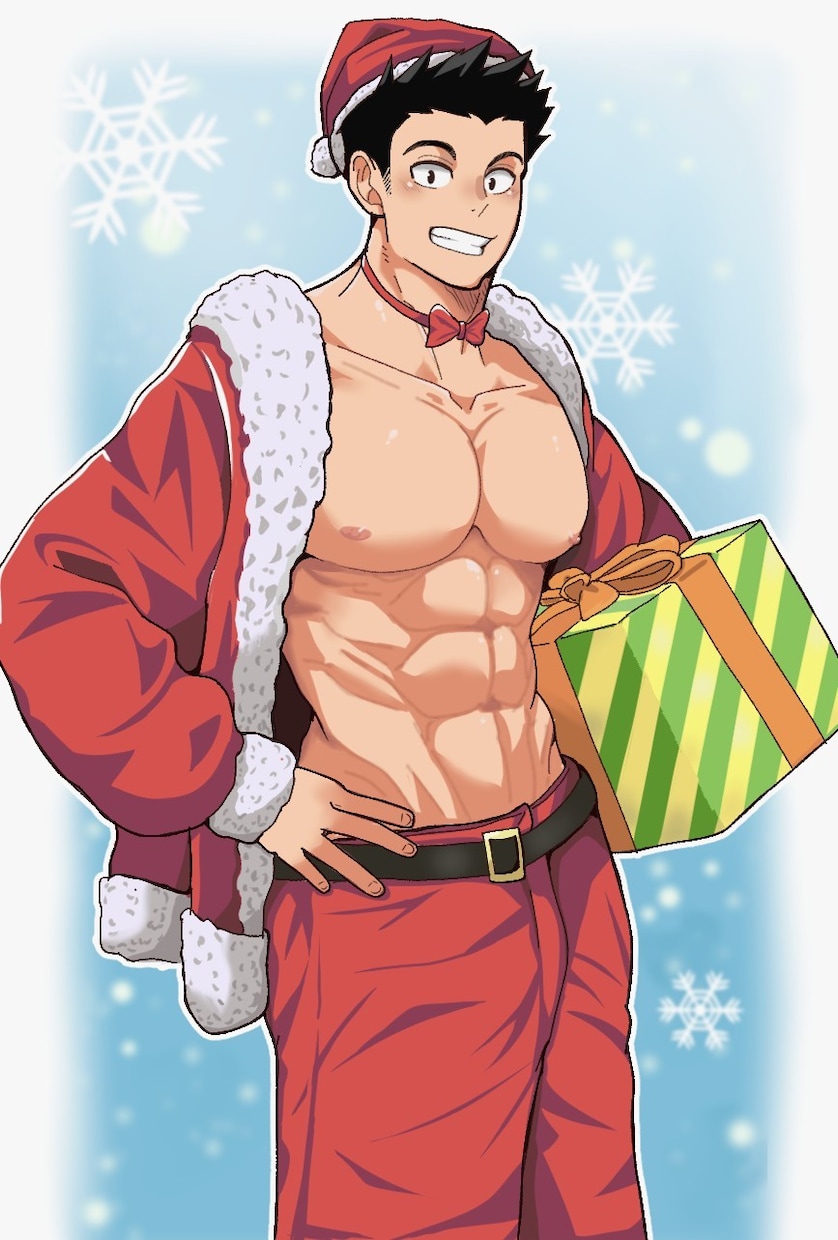 筋肉質！マッチョ！なキャラクター描きます アイコンや観賞用！筋肉フェチな方にオススメ！！ イメージ4
