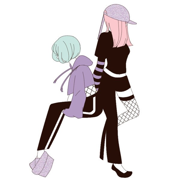 あなたのファッションをおしゃれなイラストにします 全身のコーディネートをイラストに イメージ2