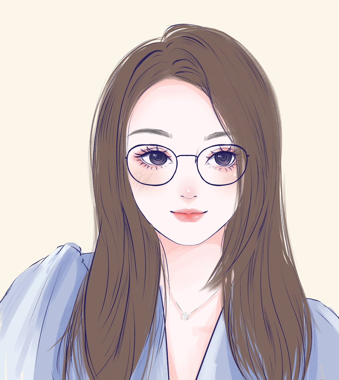 アニメ風似顔絵描きます お写真を元に似顔絵イラストをお描きします！ イメージ5
