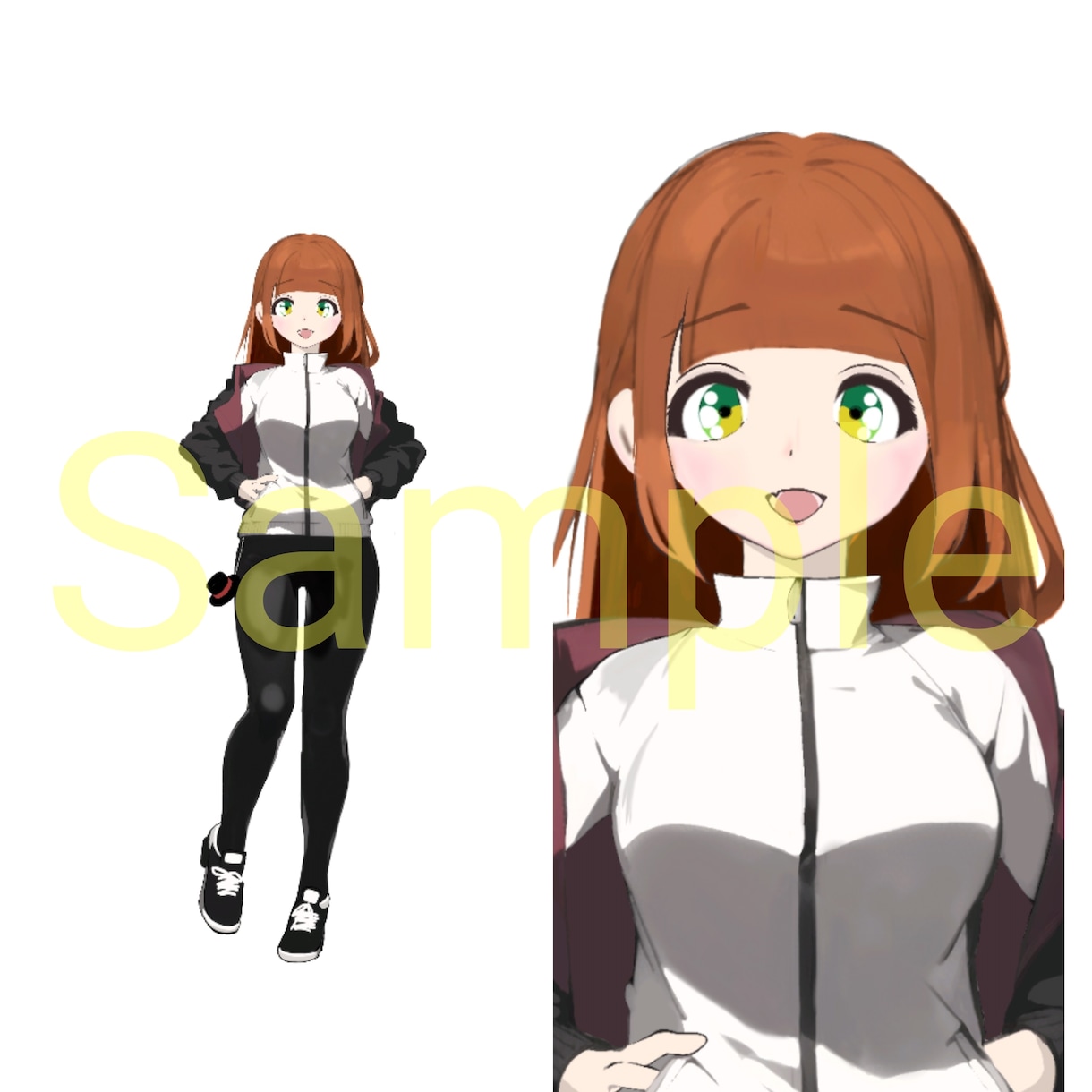 人物の全身イラストを描きます オリジナル立ち絵やオリジナルキャラクターを作成します！ イメージ2