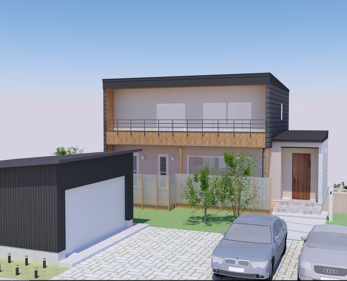 イメージを形に！建築3DCGパース制作をします 初回価格として、低価格で提供します！ イメージ3