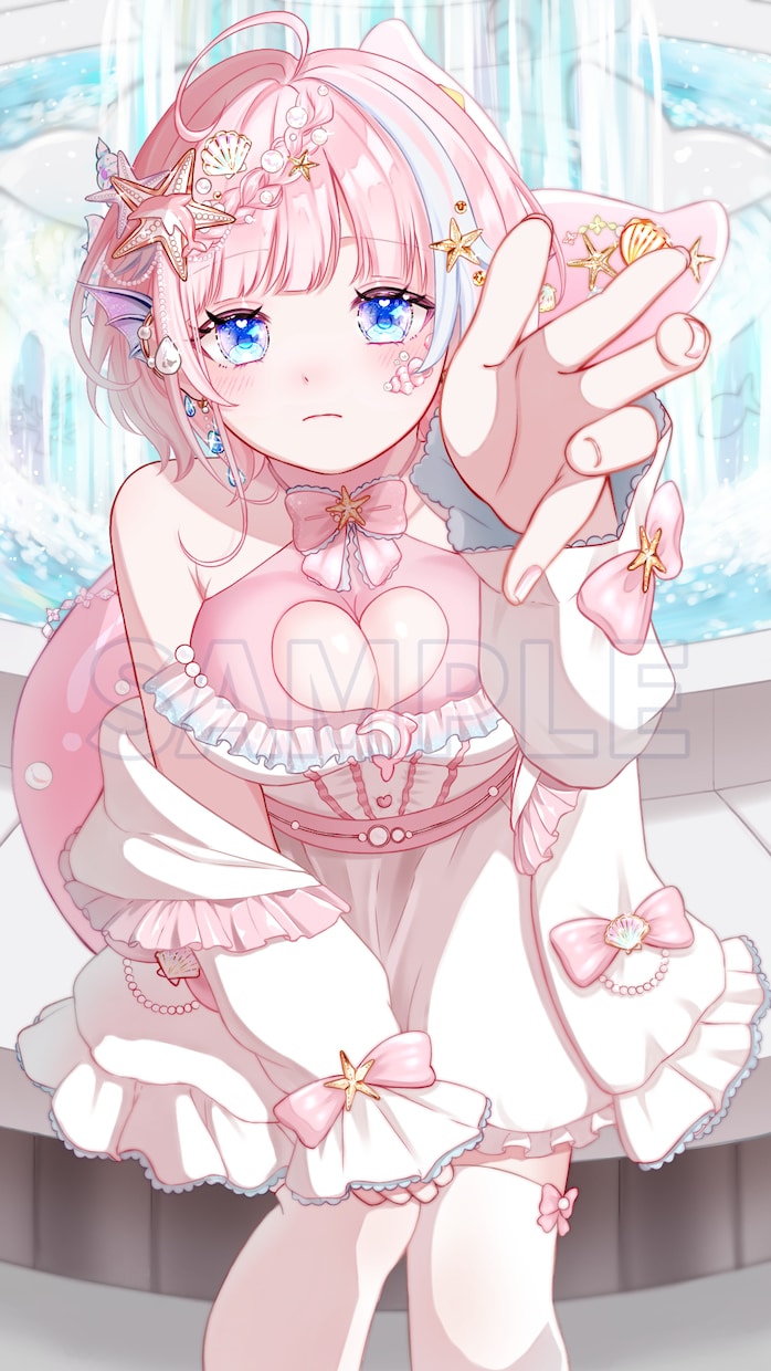商用利用◎魅力的な可愛いイラストお描きいたします アイコン、ヘッダー、サムネイルなど…VTuber様もぜひ✨ イメージ8