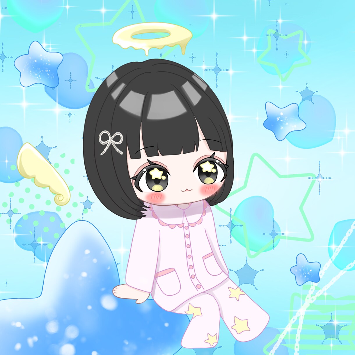 ゆるふわ可愛いイラストアイコンを制作します SNSアイコンやグッズに！商用利用もOKです！ イメージ10