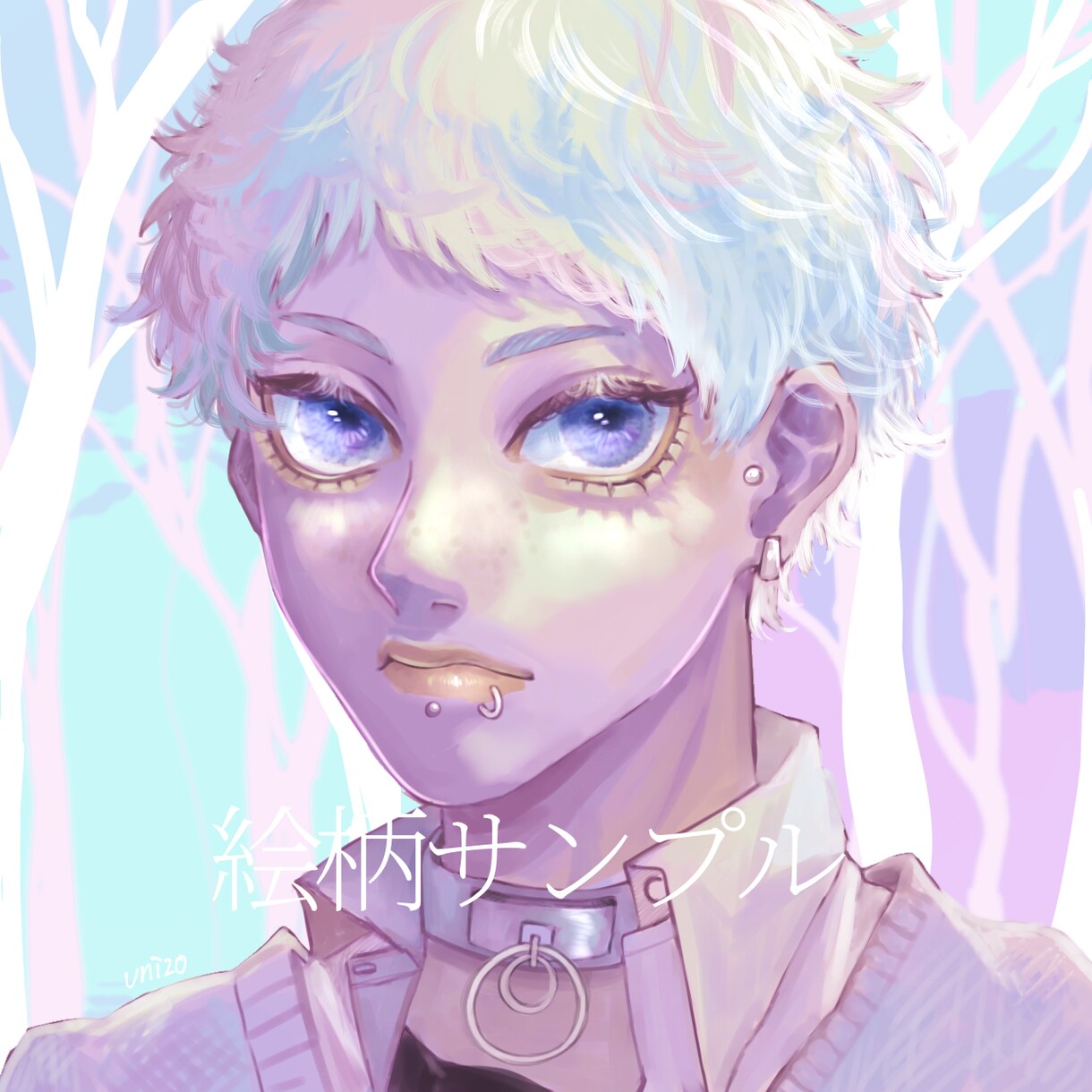 他と被らない美しいイラスト、アイコン描きます 人物をメインとしたイラスト、アイコンを描きます。 イメージ8