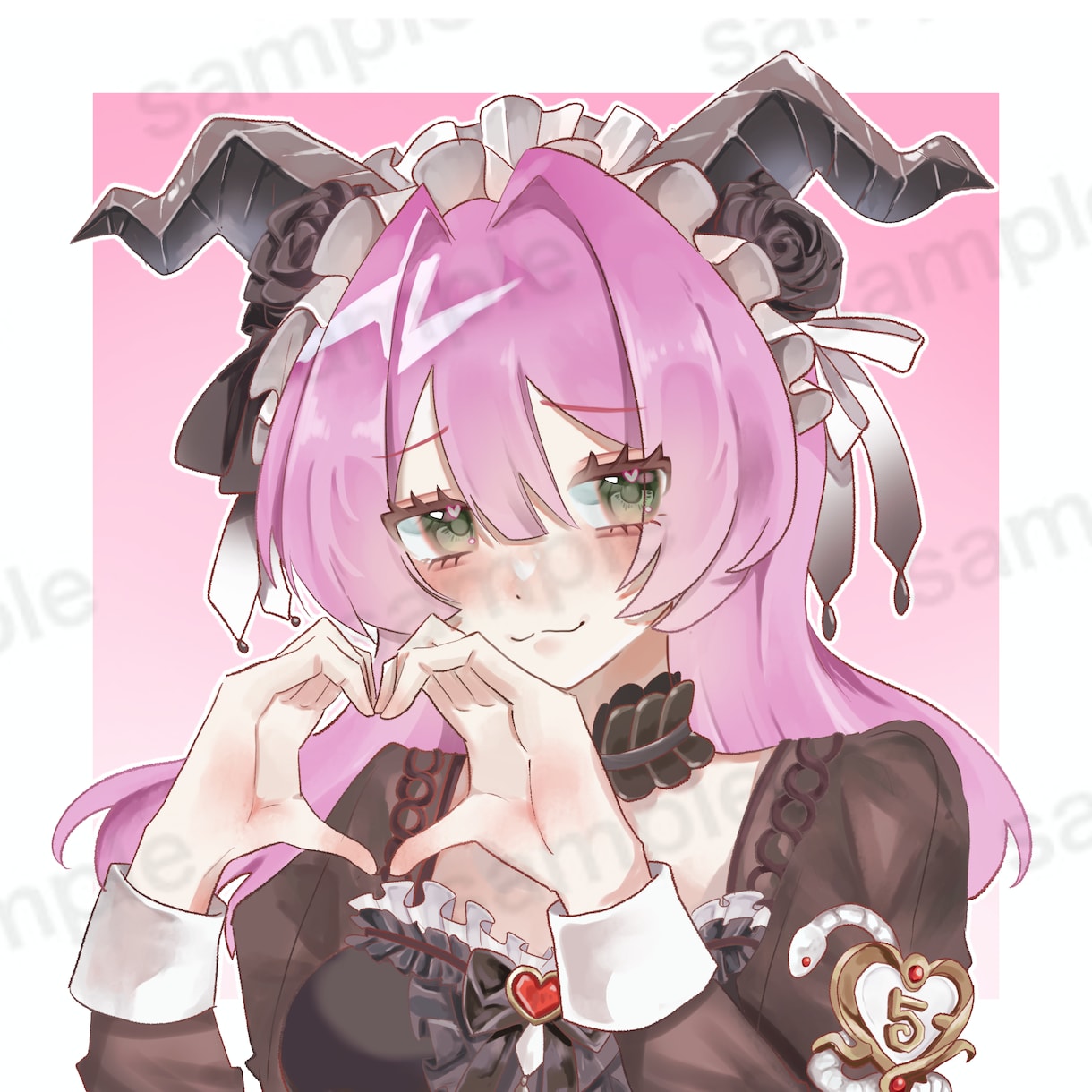 ふんわりかわいいイラストを描きます 無料で何度でも修正可能！理想の雰囲気に近づける！ イメージ1