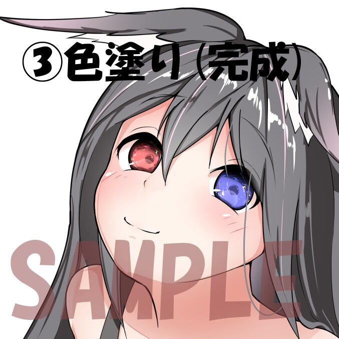 可愛らしいキャラクタアイコン描きます SNS等でアイコンが欲しい人気軽にどうぞ！ イメージ4