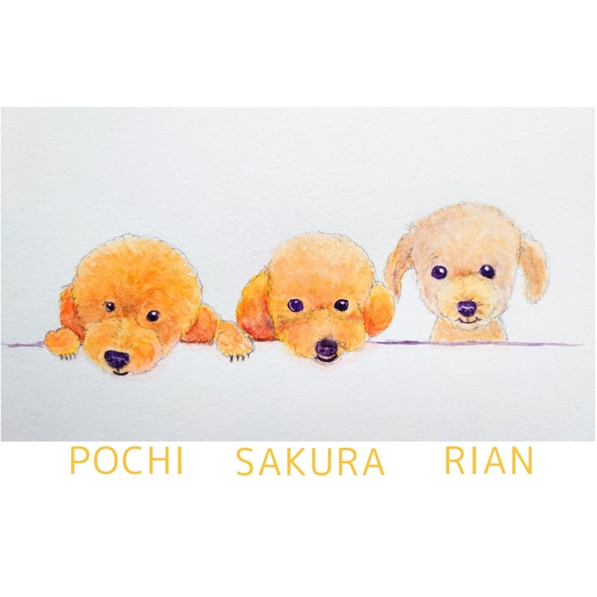 可愛いキラキラペットの似顔絵描きます かわいいペットの似顔絵デザインします！ イメージ10