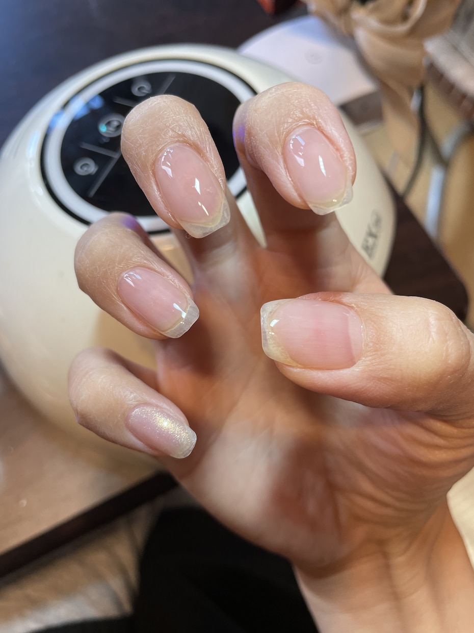 ジェルネイルのフィルイン(削り方)教えます オフしないフィルイン(リペアお直し)お教えします☆ イメージ2
