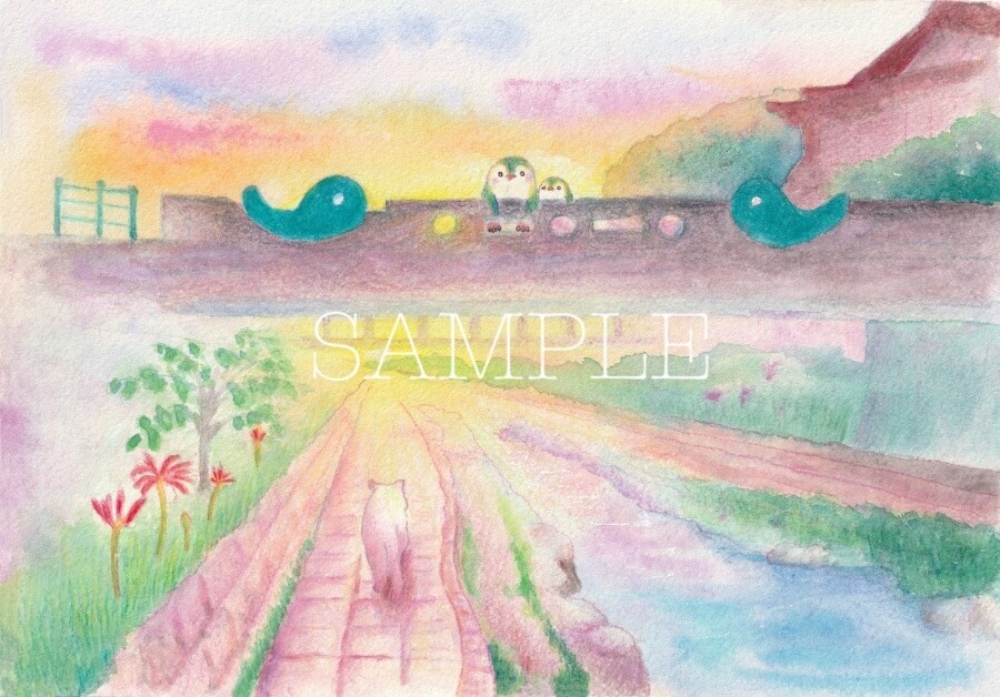 水彩で優しいCDジャケットデザイン描きます 陽だまりのような優しいCDジャケットイラストを描きます！ イメージ3