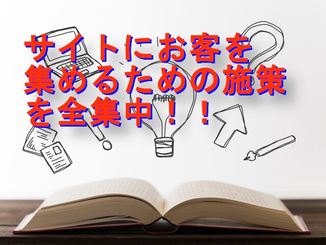 SEO初心者の方にアクセスアップのアドバイスします あなたのサイトにお客さんを集める方法を教えます。 イメージ1