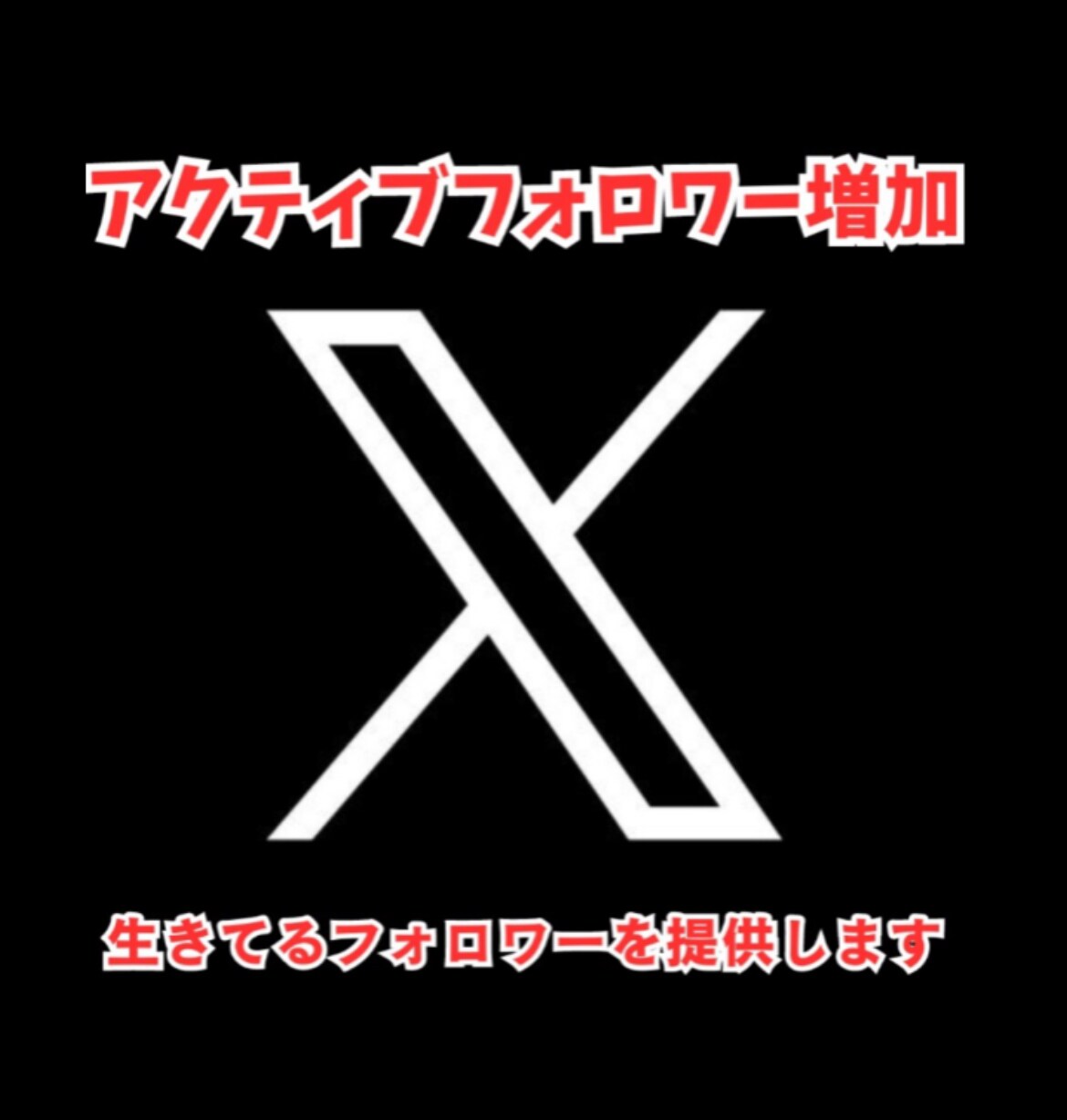 Xのアクティブ日本人フォロワー約100名増やします 活発な日本人フォロワーを格安で約100名！ イメージ1