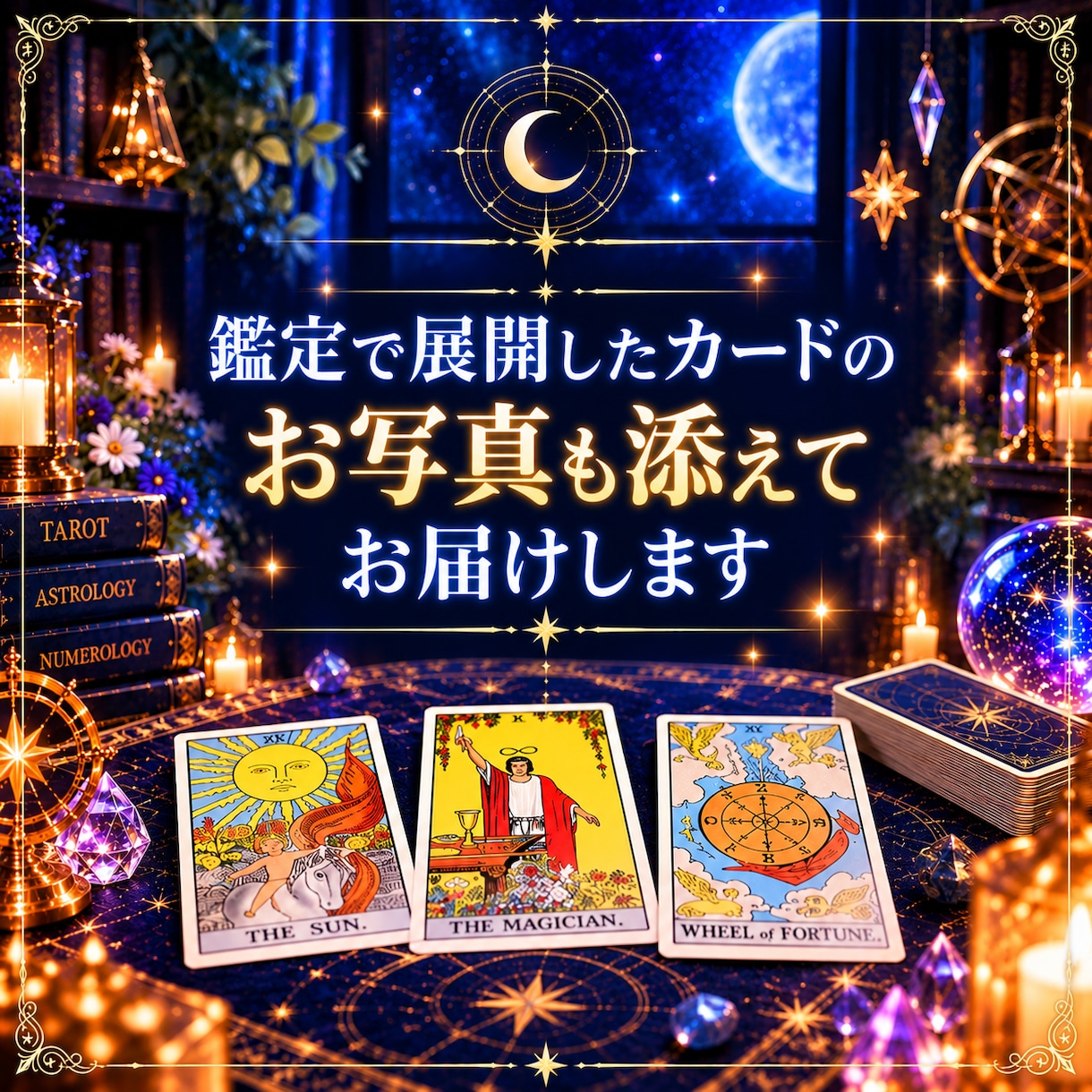霊感タロット占い☆仕事・恋愛など丁寧に読み解きます 絡まった悩みや不安を整理し、前に進むヒントをお伝えします。 イメージ6