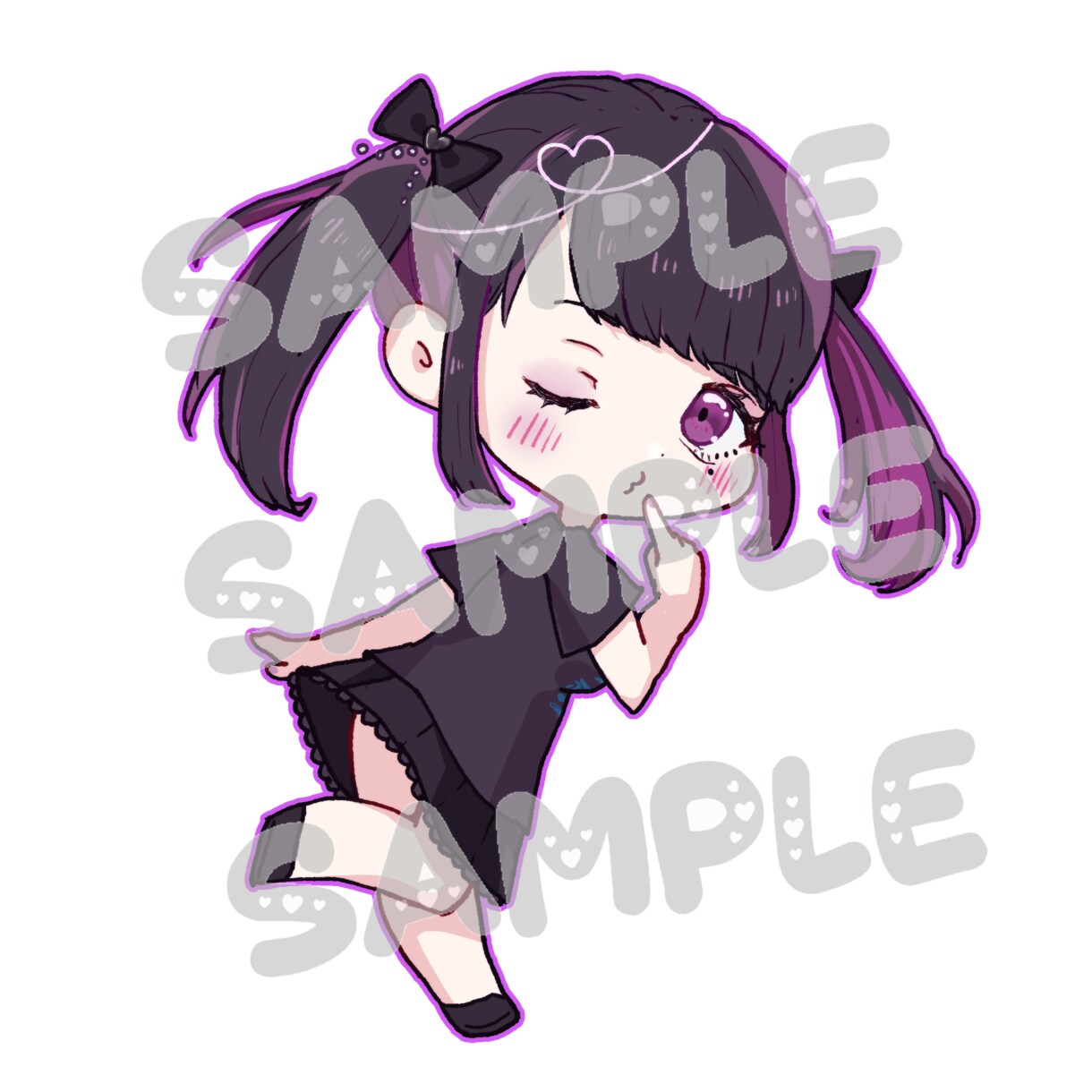 かわいいミニキャラお描きします かわいいアイコンやグッズ用に使えるミニキャラをお描きします！ イメージ4