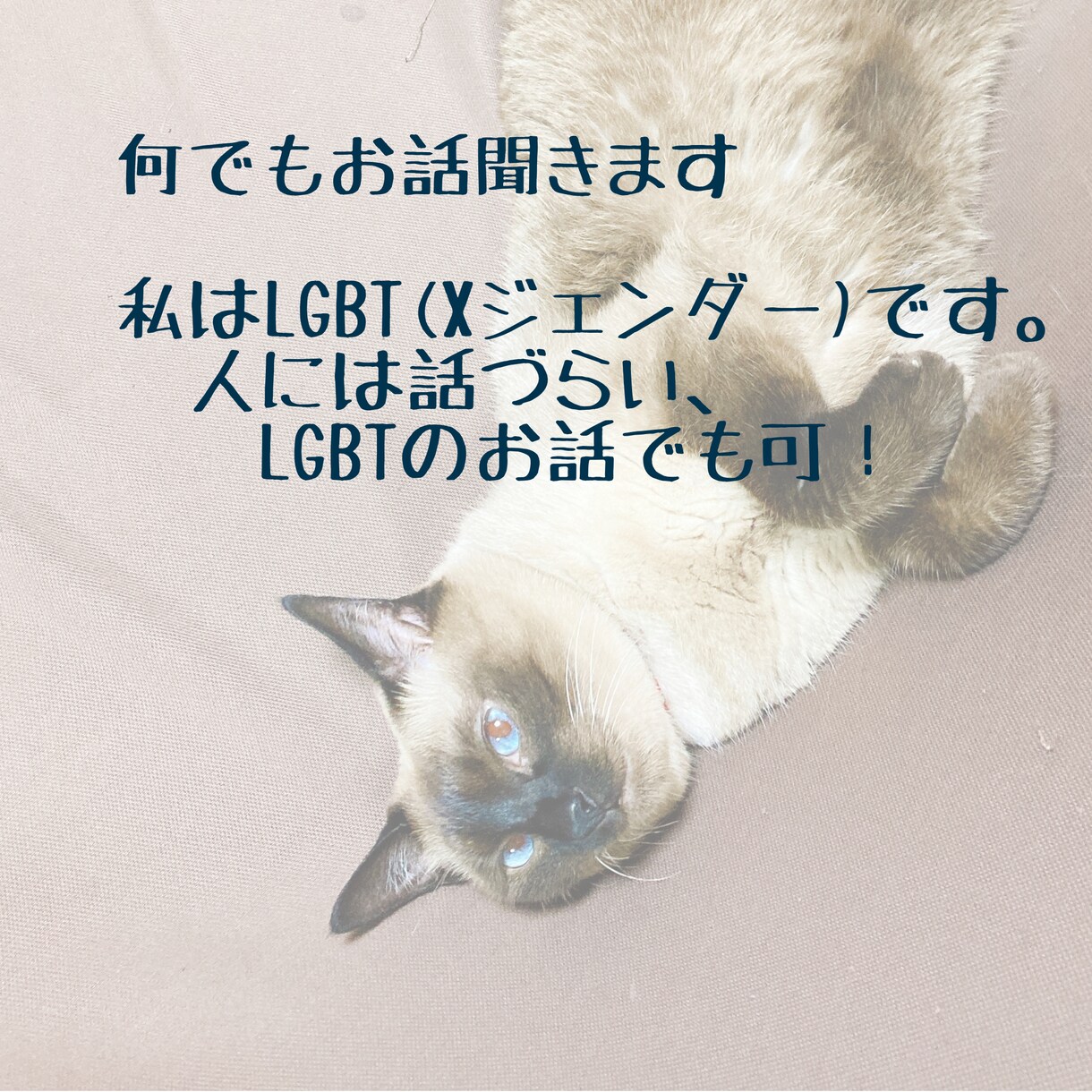 何でもお話聞きます ゆっくりまったり♪まるで友人と話してるような感覚に！ イメージ1