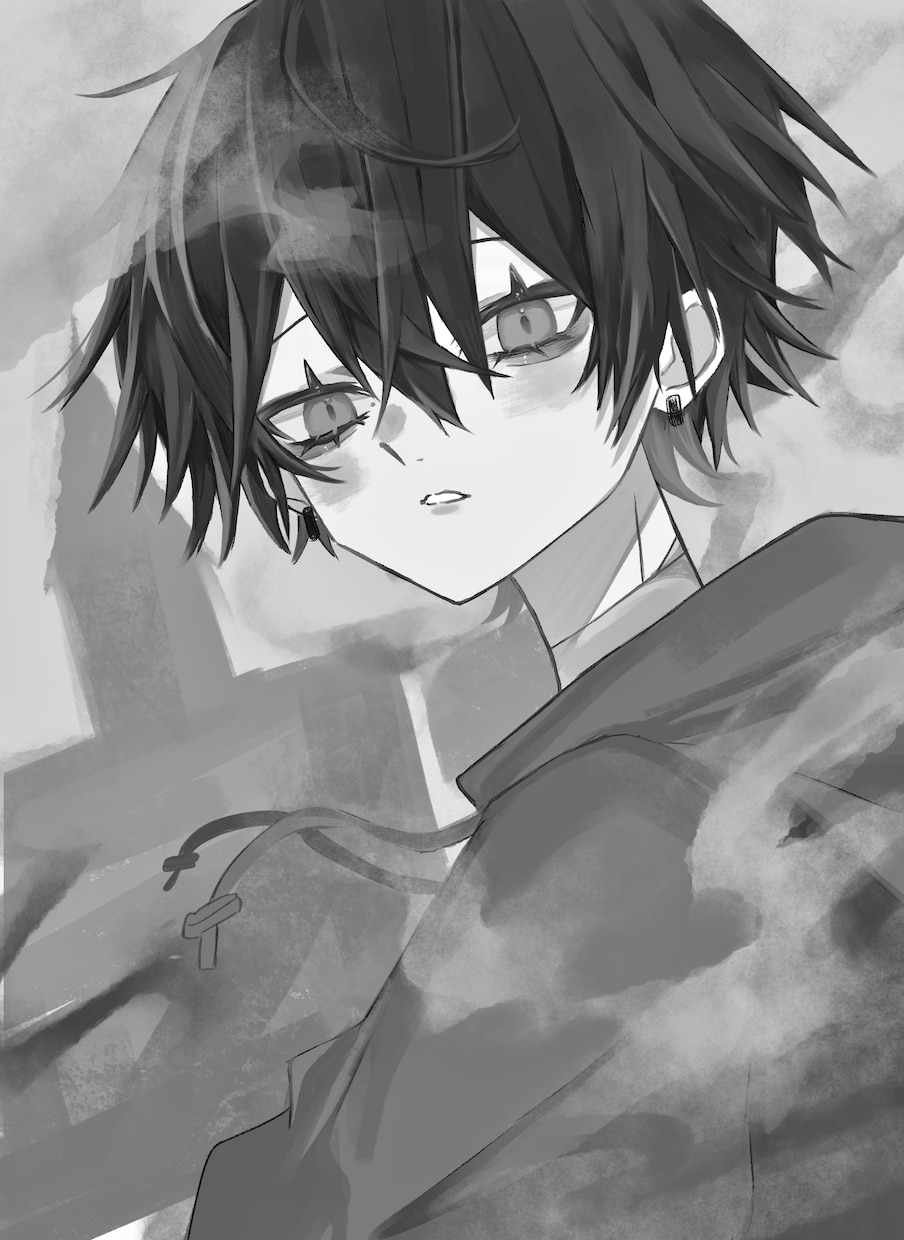 アイコンなどのイラストを制作します 主に白黒キャラクターイラストを制作します。 イメージ4