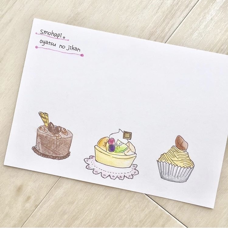 リクエストに応じてスイーツイラスト描きます 心がほっこりするかわいい手書きイラストをリーズナブルに イメージ2