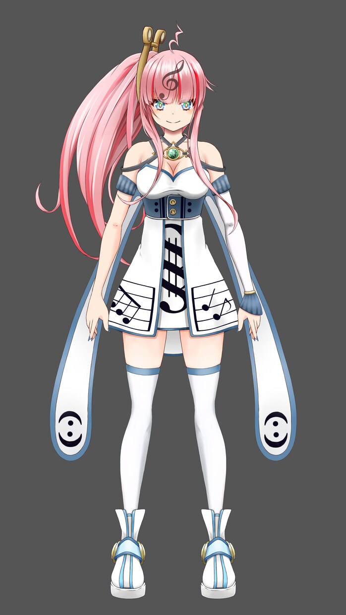 1から全身LIVE2Dモデリング制作受付けます 全身モデリングデザイン致します イメージ2