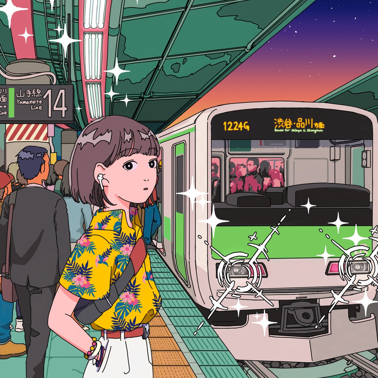 イラスト作成します ポップな人物・動物・背景イラストを制作いたします イメージ2