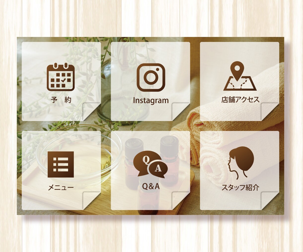 LINE公式アカウントのリッチメニューを作成します 実務経験有★どんなデザインもおまかせください！ イメージ3
