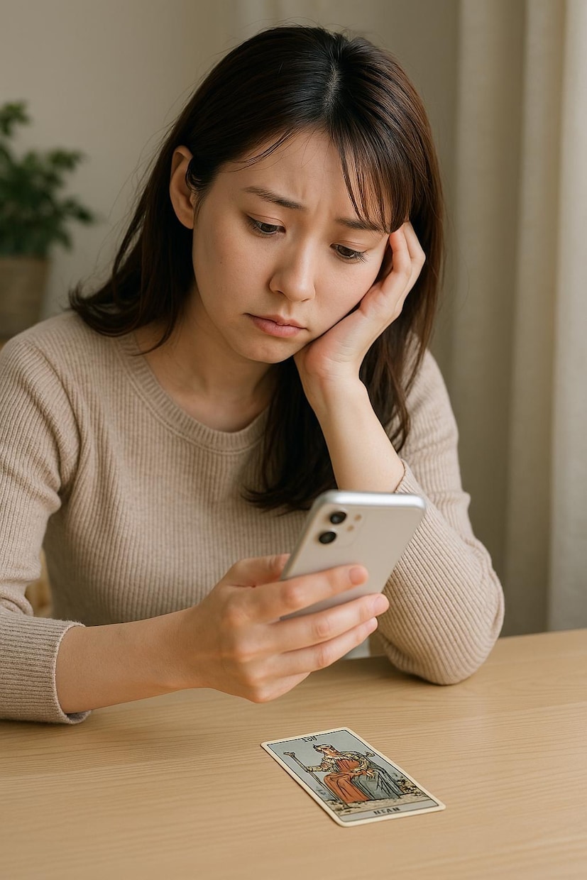 大手出身の占い師、あなたの不安に寄り添います 連絡が途絶えたお相手の気持ち、これからの未来をお伝えします。 イメージ1