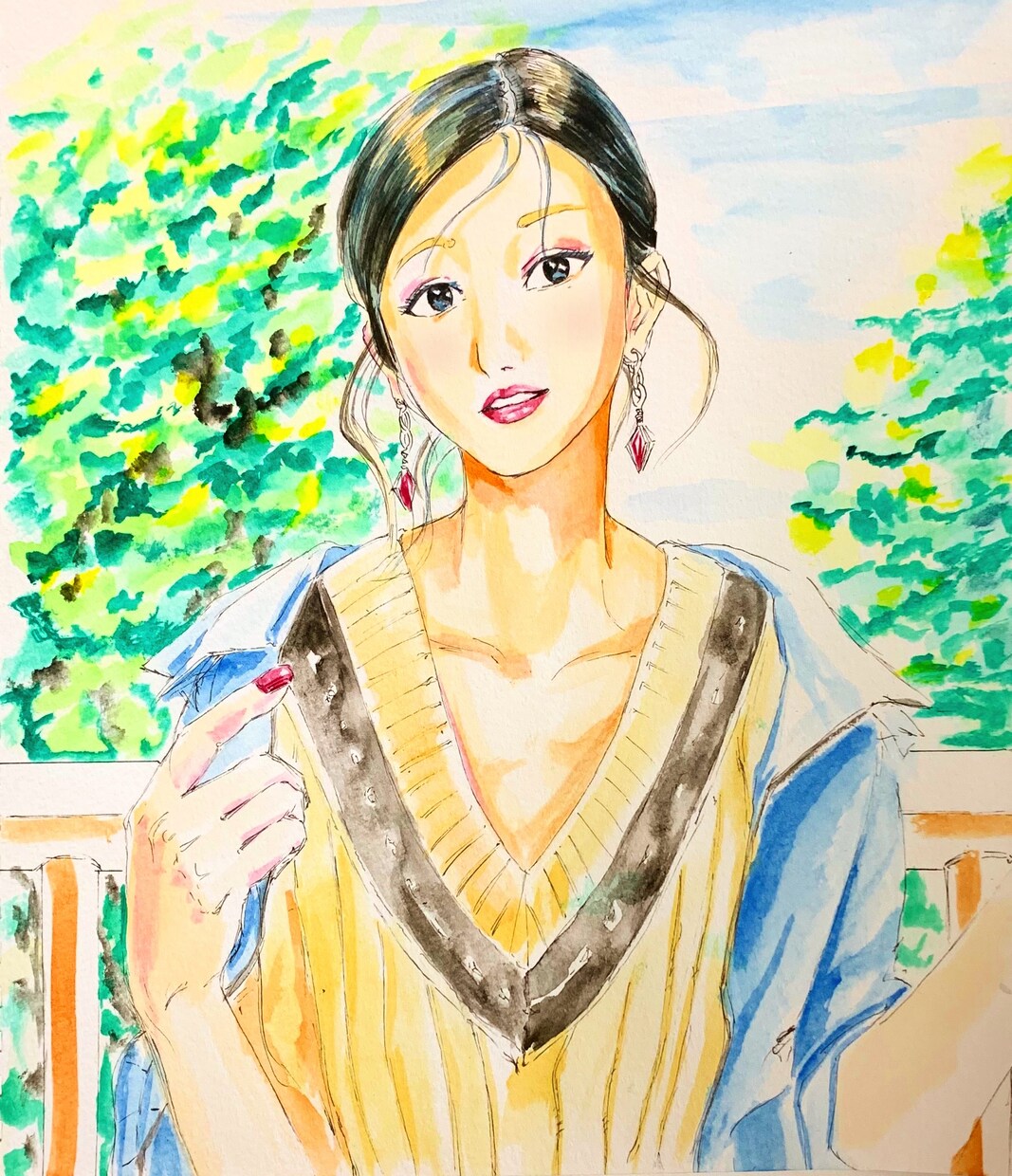 可愛い似顔絵アイコンを書かせていただきます 現役多摩美術大学生があなたにぴったりの似顔絵を描きます！ イメージ5