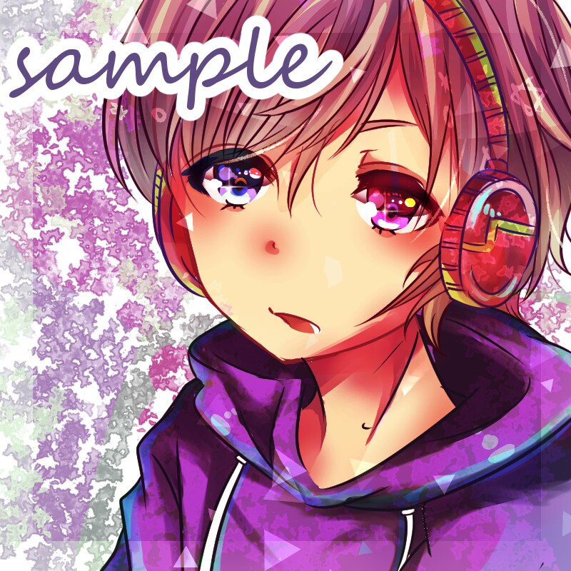 イラストオーダー　アイコン描きます あなた用のアイコン描かせていただきます。 イメージ1