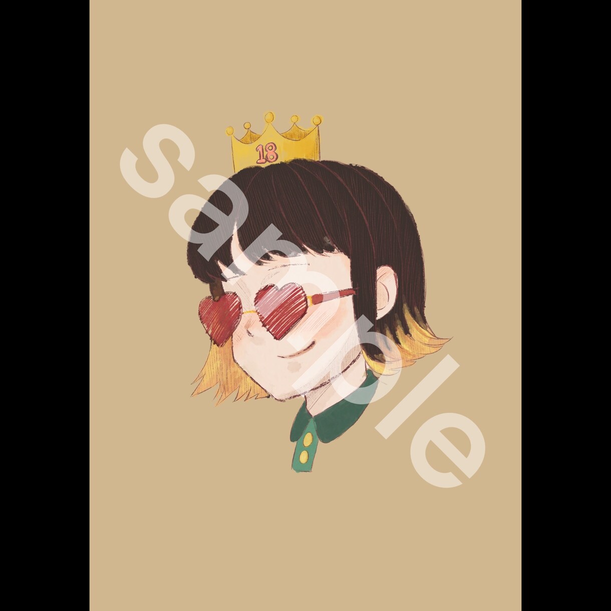 プレゼントにいかがですか？似顔絵かきます 上田の画風でオリジナリティのある似顔絵を制作致します イメージ5