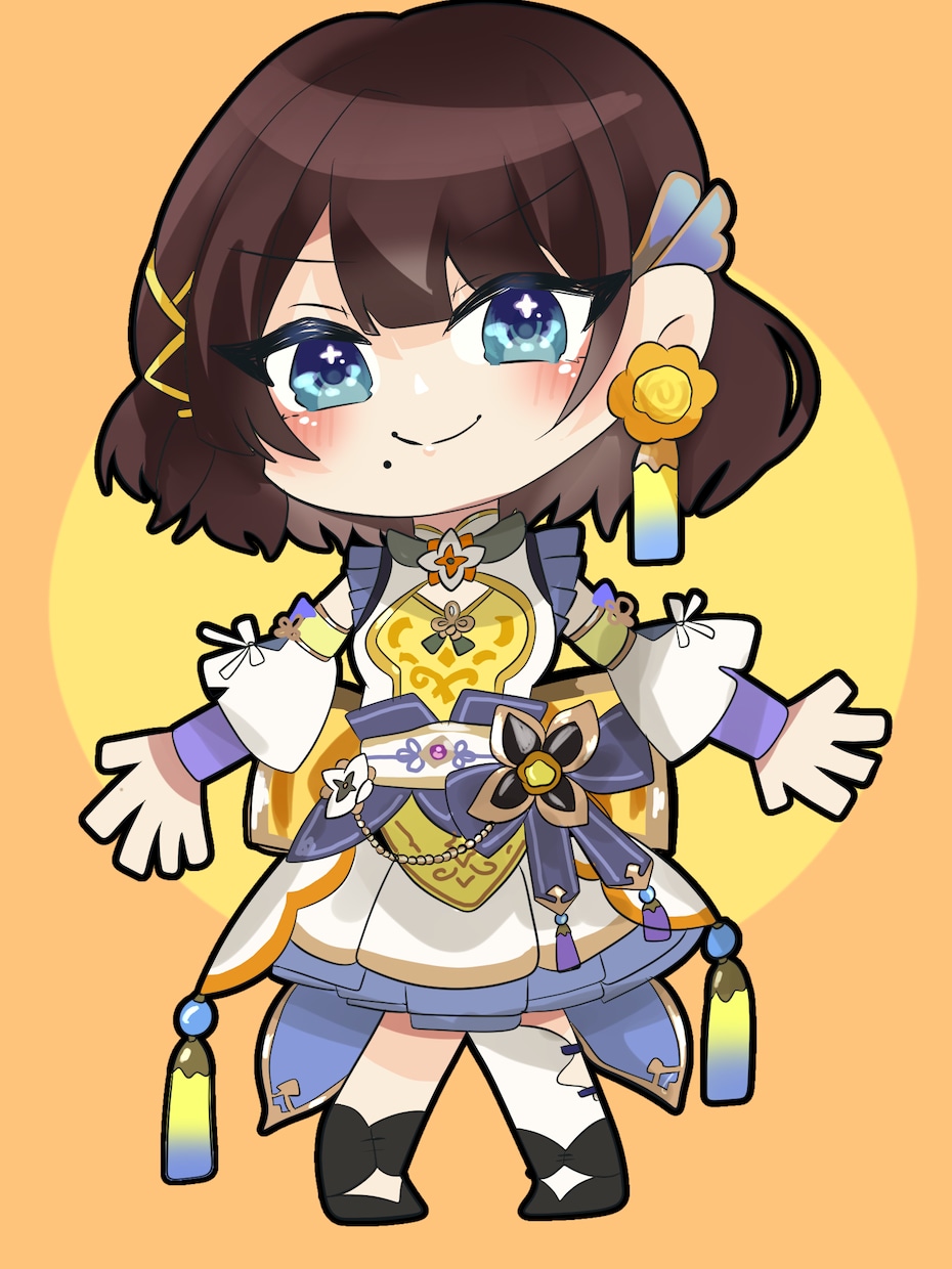 IRIAM用の立ち絵描きます かわいい女の子の立ち絵描きます！サービスでキービジュアルも✨ イメージ4