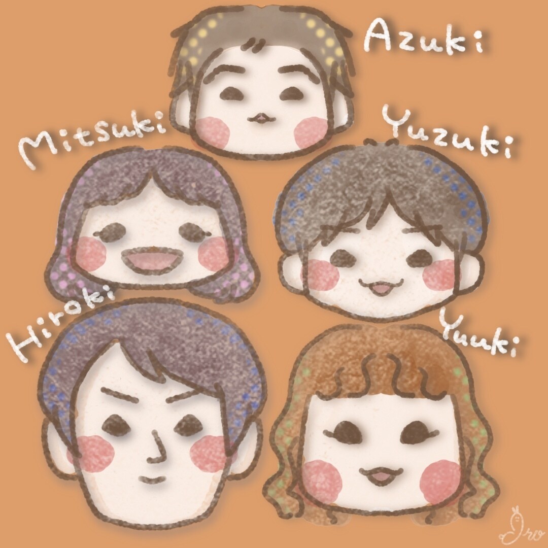 ゆるっとかわいい似顔絵を描きます ふんわり柔らかいキャラクターのような似顔絵です☺︎ イメージ8