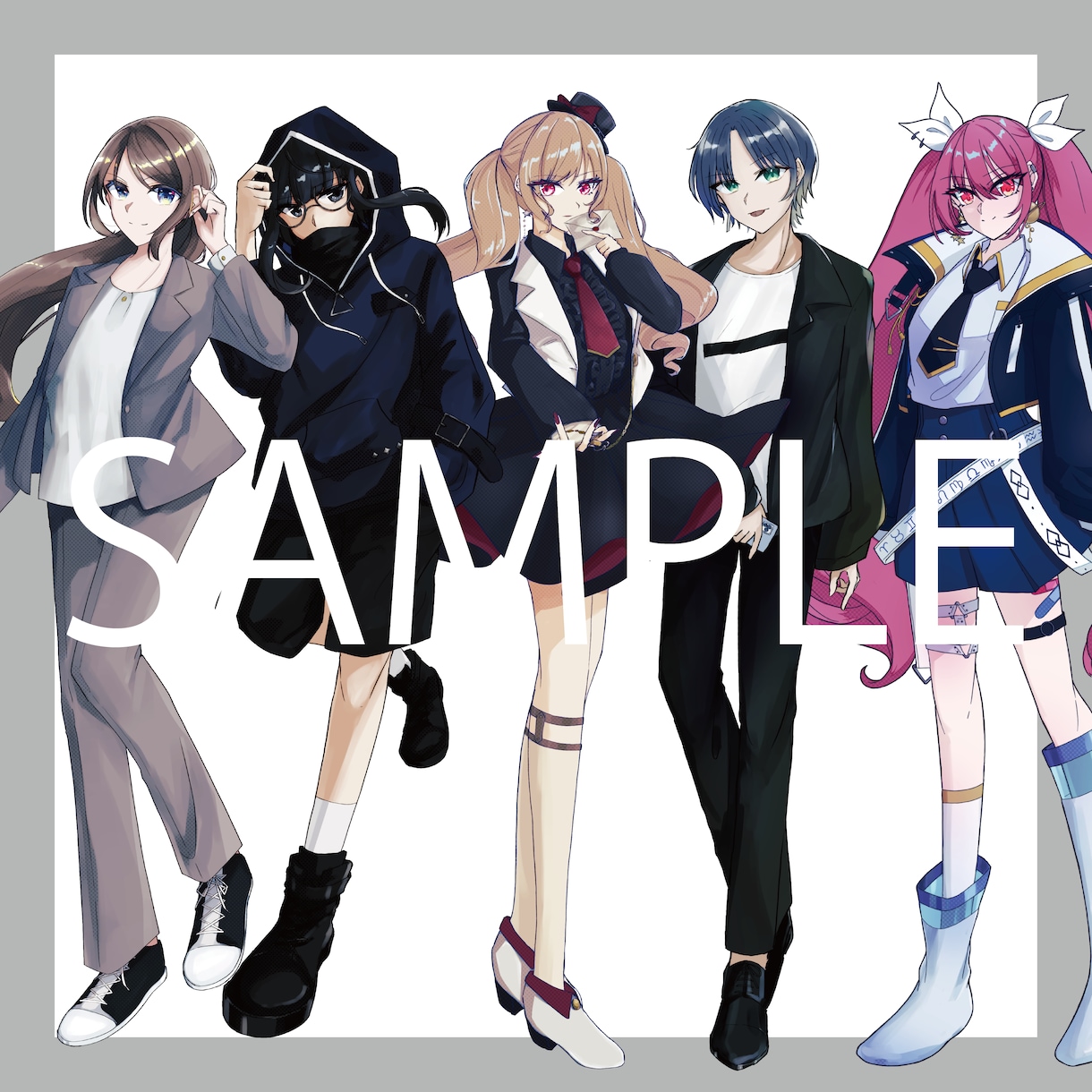 ポップで可愛い立ち絵イラスト描きます TRPGなどに使える明るい色味のイラストをお描きします！ イメージ4