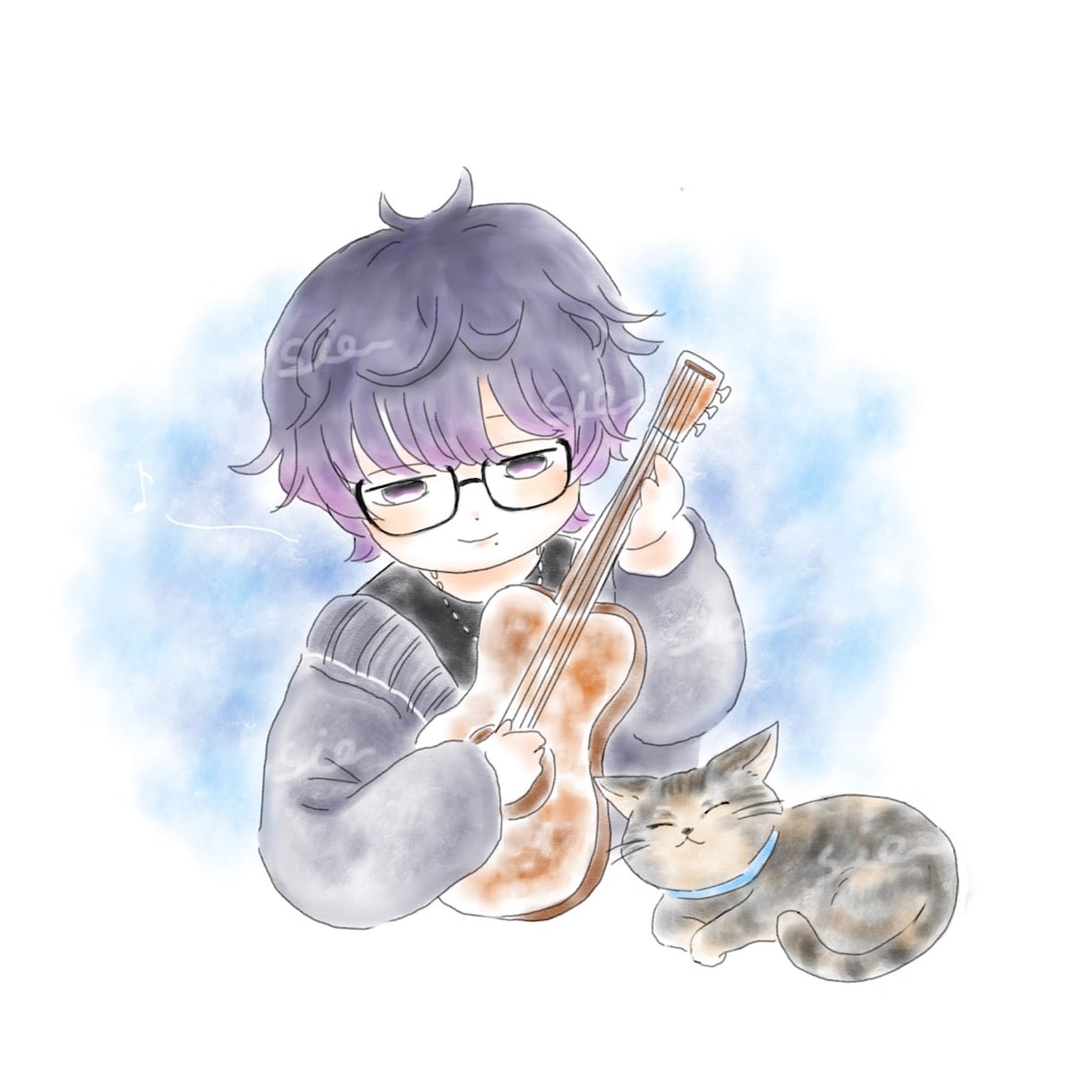 ミニキャライラスト描きます 〜ゆるくてかわいい♡ミニキャライラスト〜 イメージ1