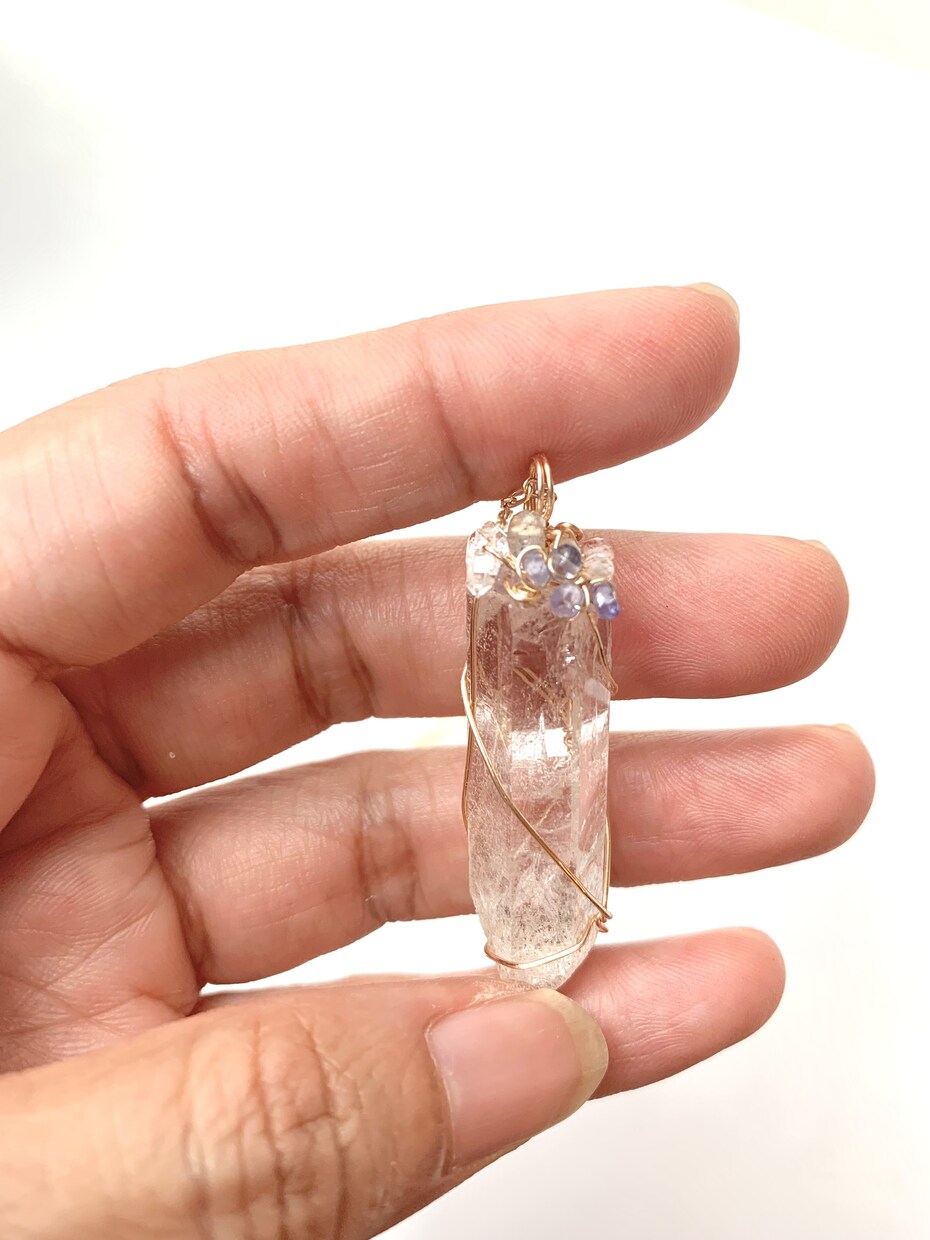 オーダーメイドのペンデュラムを制作します 直接取り寄せた高品質なヒマラヤ水晶で特別なペンデュラム制作 イメージ5