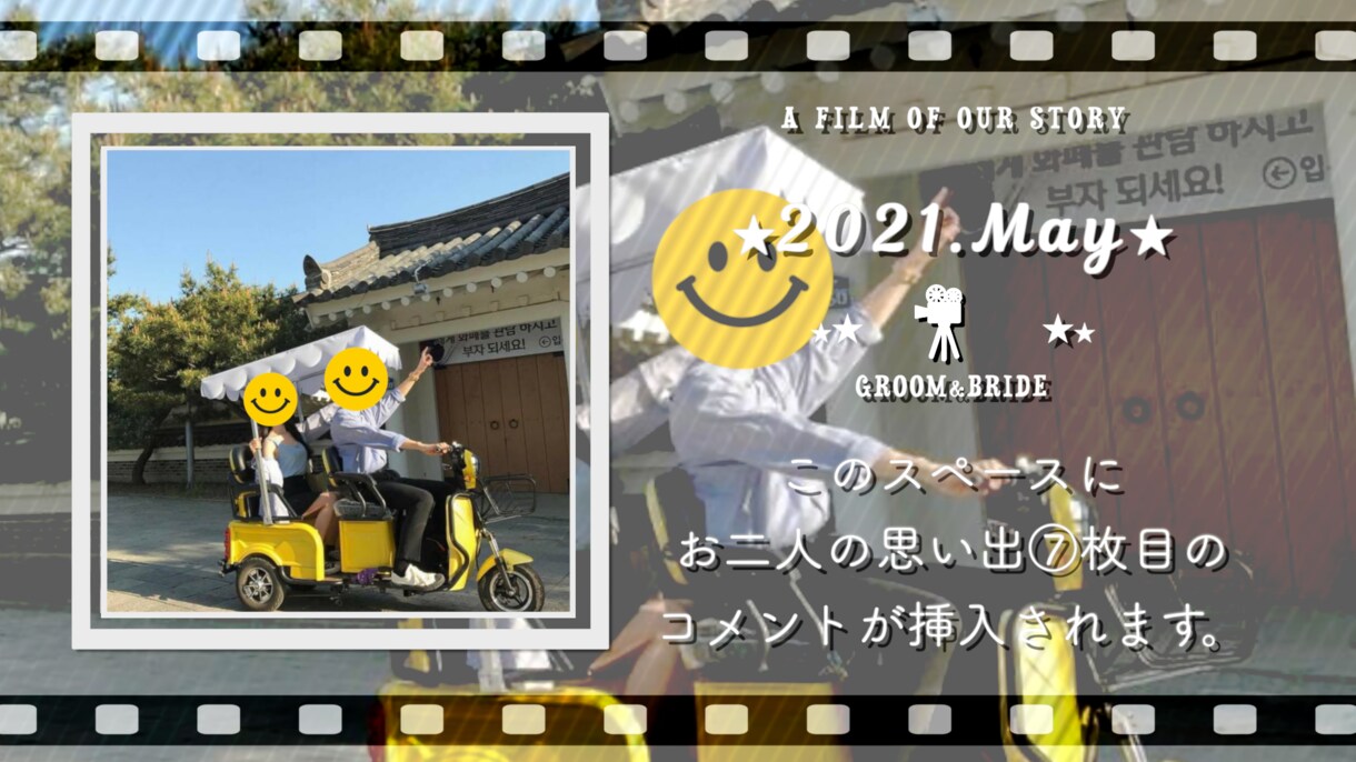 期間限定割引！プロフィールムービーの作成代行します サンプル動画を掲載しておりますので、ご参考ください。 イメージ6