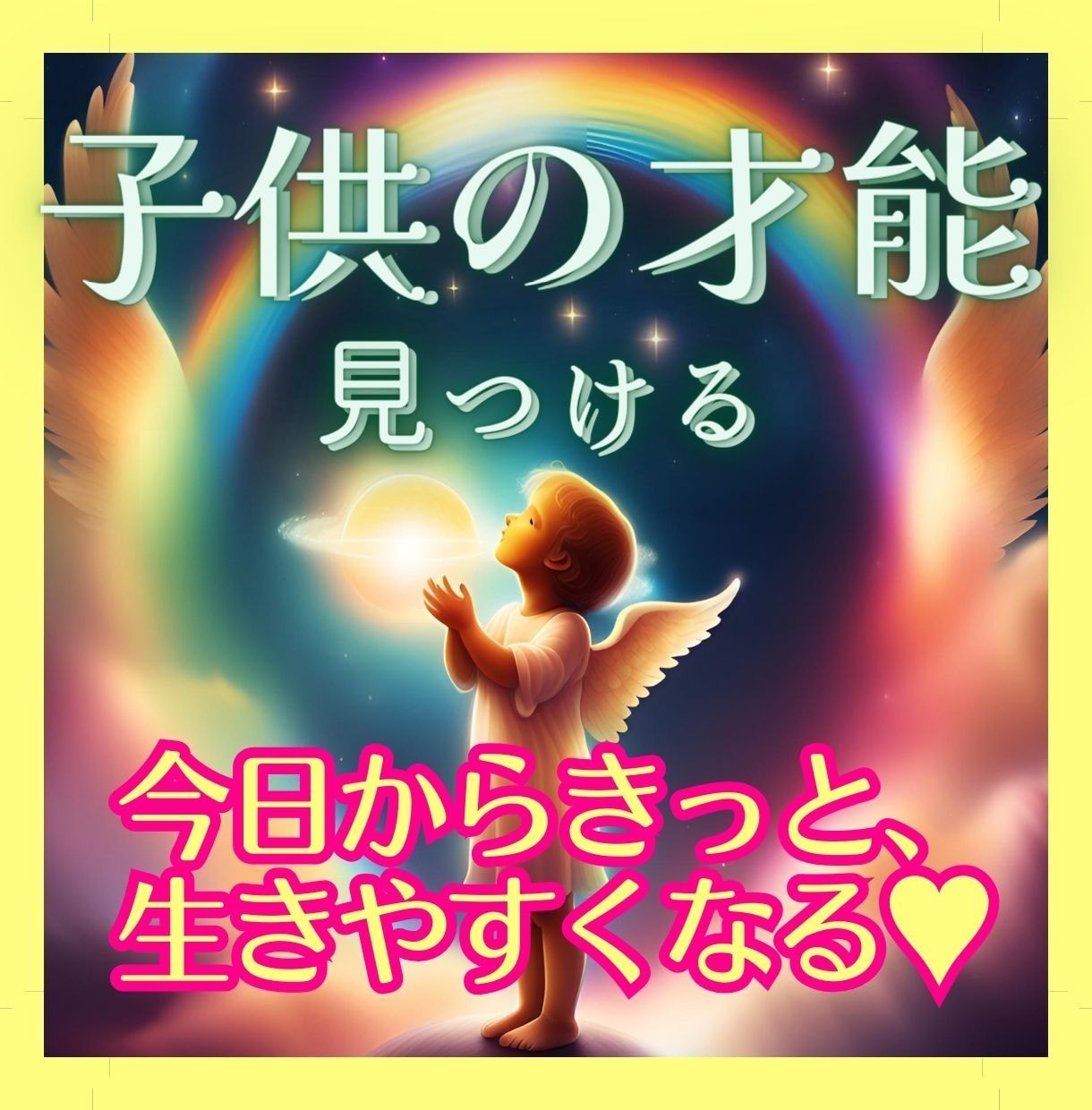 波動から♥子供の望み・接し方・才能+αがわかります ♥名前の音を使って取説的アイデンティティ占い～子供を知る用～ イメージ1