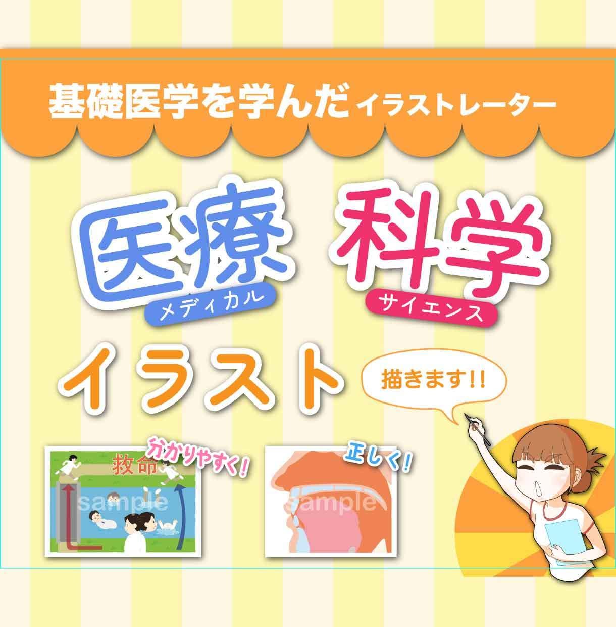 メディカル・サイエンスイラスト描きます ポップなタッチで分かりやすく！ イメージ1