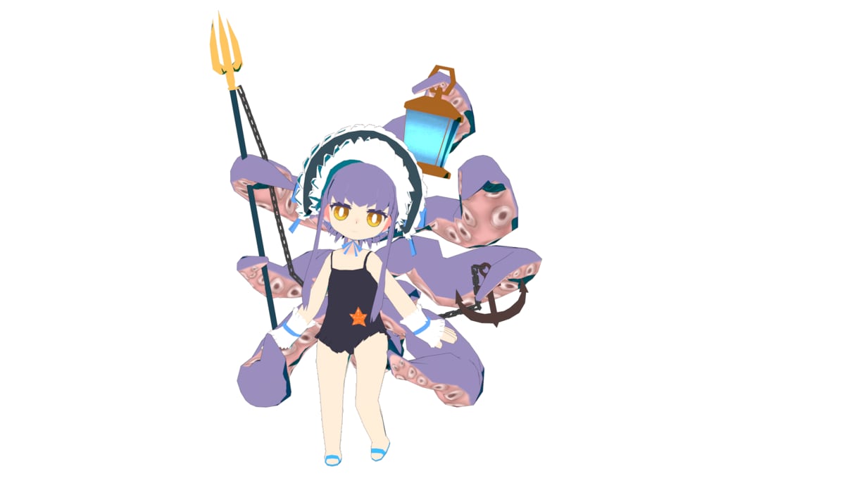 デフォルメ３Dモデル製作承ります Vtuberさんにもオススメ！デフォルメサイズ3Dモデル制作 イメージ3