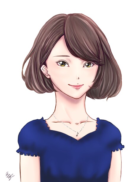 使い方自由！あなたの似顔絵作成します 名刺、SNS、結婚式やお誕生日など、用途は様々です。 イメージ1